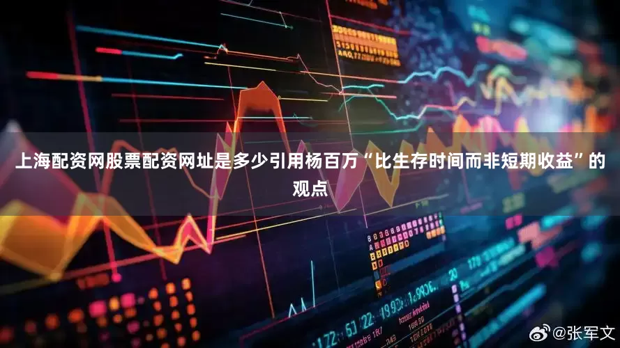上海配资网股票配资网址是多少引用杨百万“比生存时间而非短期收益”的观点